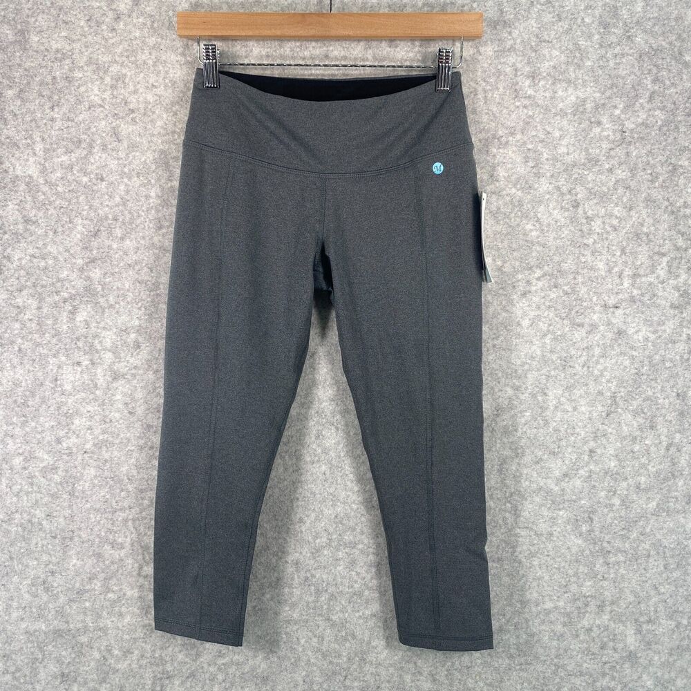 MiracleSuit Performance Blu Tec Capri Leggings‎ Gray Womens Small NWT